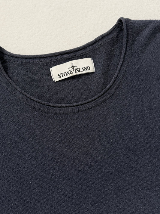 Maglia vintage Stone Island blu cotone tg M