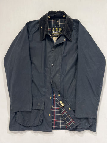 Giacca vintage Barbour Beaufort blu tg L/XL