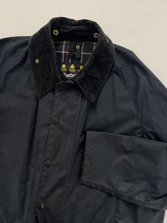 Giacca vintage Barbour Beaufort blu tg L/XL