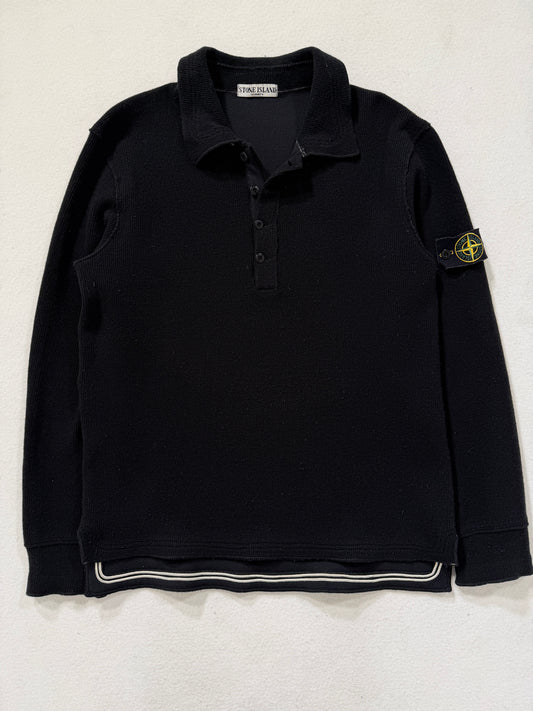 Maglia vintage Stone Island lana nero tg L