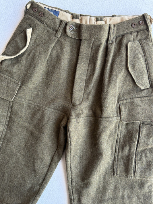 Pantalone vintage Ralph Lauren in lana tg M