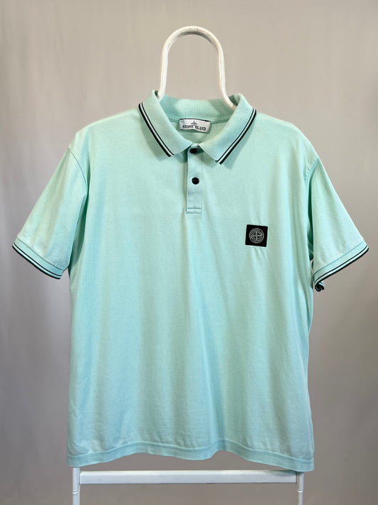 Polo vintage Stone Island menta tg M