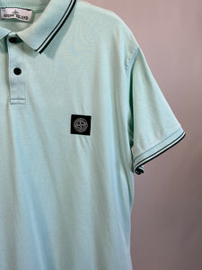 Polo vintage Stone Island menta tg M