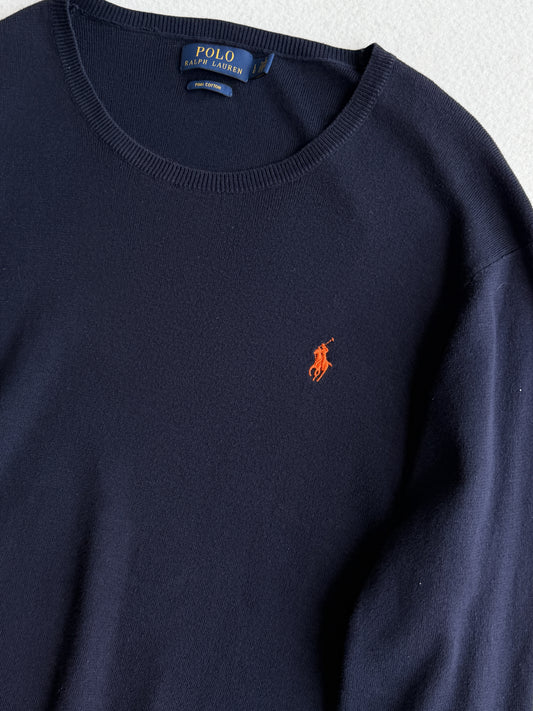 Maglia vintage Ralph Lauren blu tg L