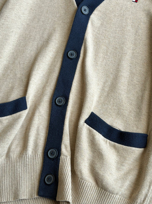 Maglia vintage Tommy Hilfiger beige tg M