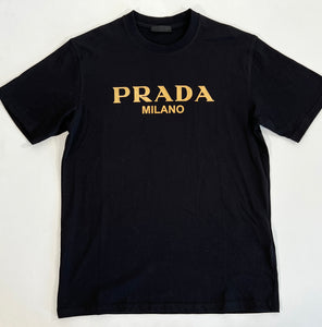 T-shirt vintage Prada nero tg M