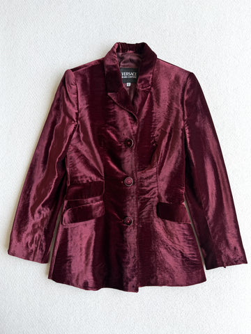Blazer vintage Versace velluto tg 40