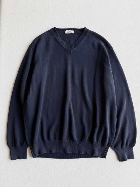 Maglia vintage Valentino cotone blu tg L/XL
