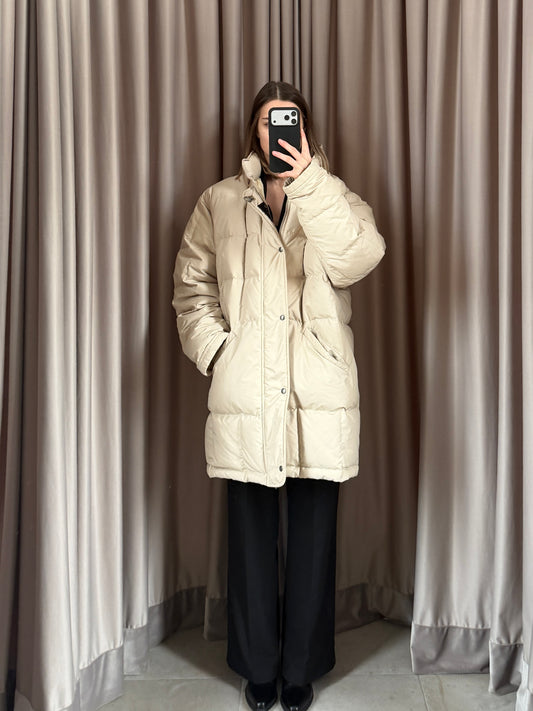 Piumino vintage Fay beige tg XL+