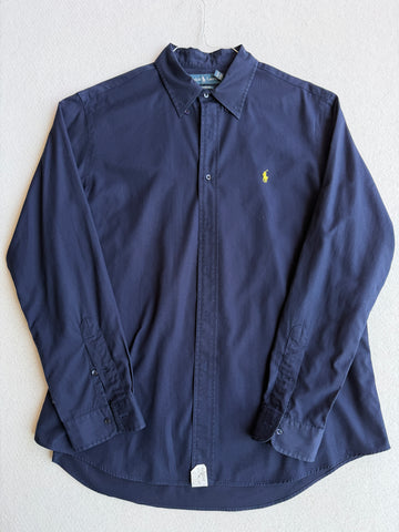 Camicia vintage Ralph Lauren blu tg XL