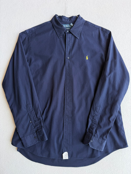 Camicia vintage Ralph Lauren blu tg XL