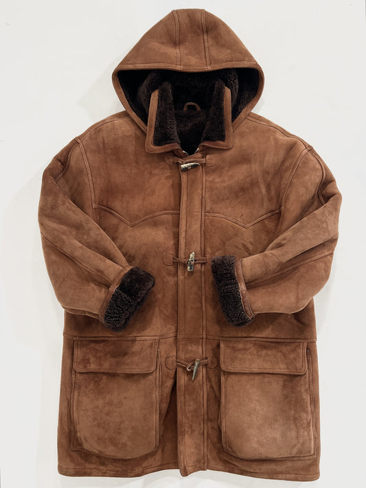 Montone montgomery vintage Shearling tg XL