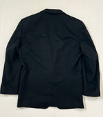 Carica l&#39;immagine nel visualizzatore di Gallery, Blazer vintage Versace nera cashmere tg L
