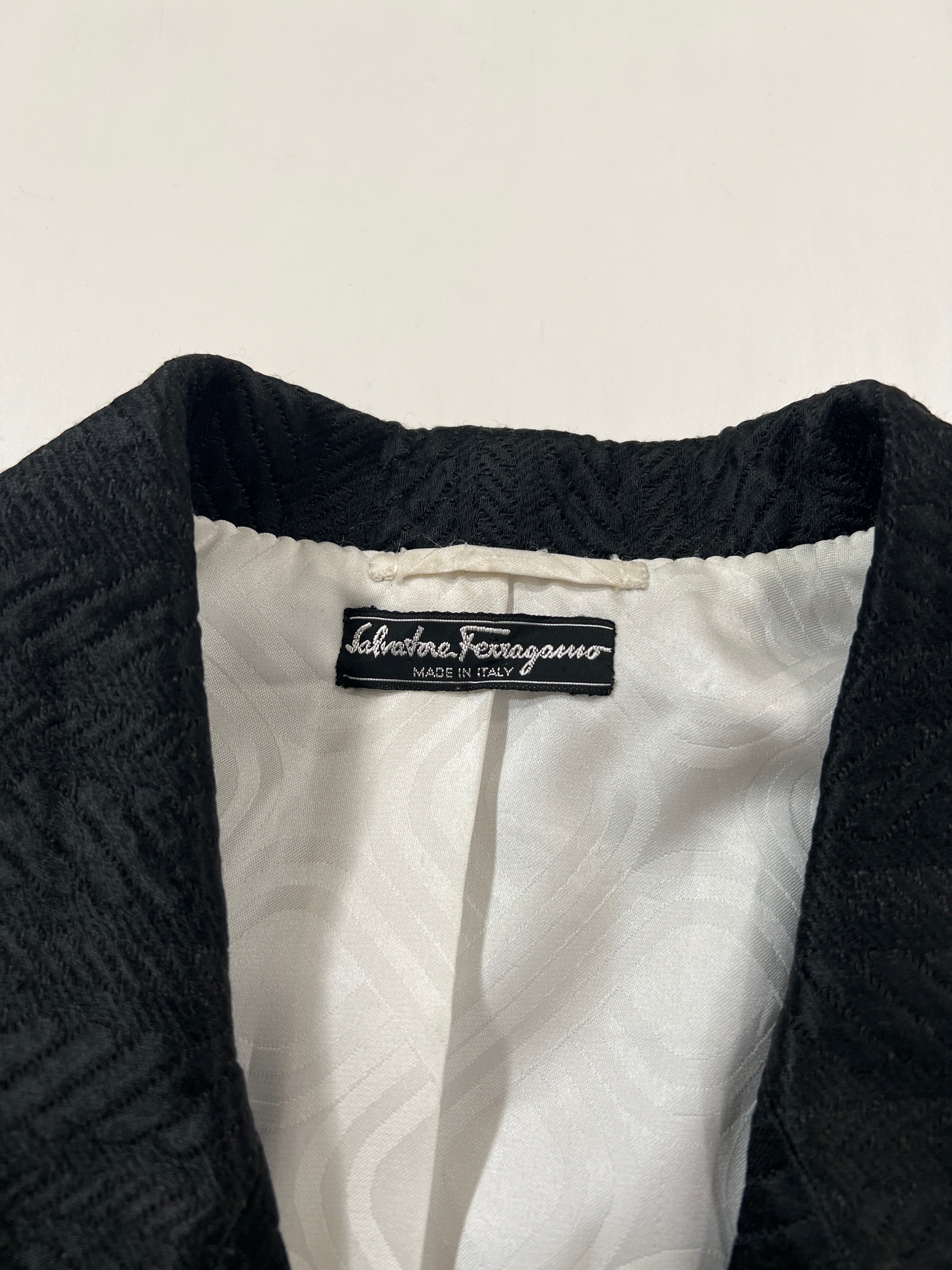 Blazer vintage Ferragamo nero tg M/L