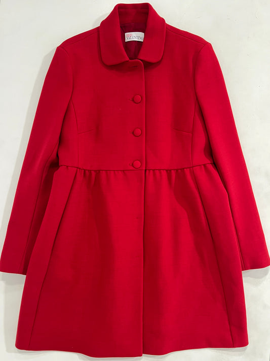 Cappotto vintage Valentino rosso tg 42