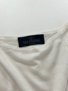 Canotta vintage Valentino bianca tg S/M