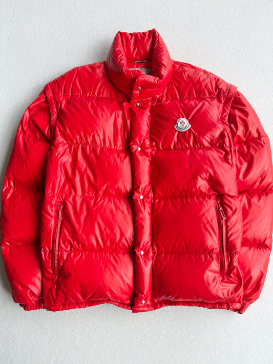 Giacca vintage Moncler Grenoble rosso tg L