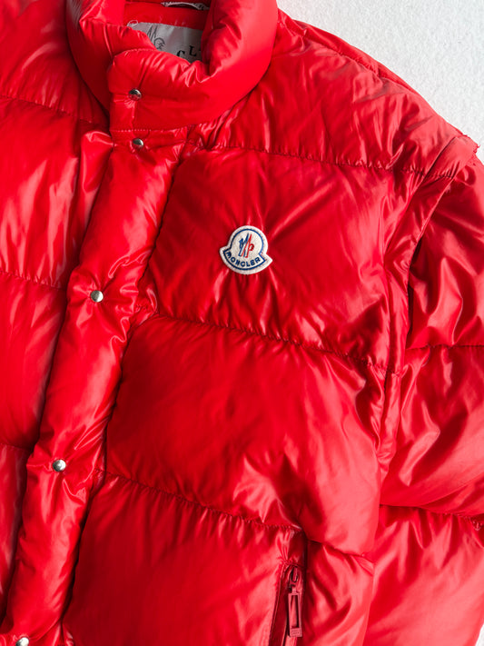 Giacca vintage Moncler Grenoble rosso tg L