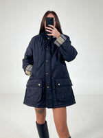 Carica l&#39;immagine nel visualizzatore di Gallery, Giacca vintage Barbour in trapunta tg L
