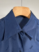 Carica l&#39;immagine nel visualizzatore di Gallery, Camicia vintage YSL seta tg S
