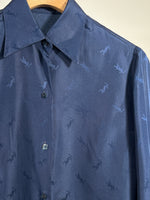 Carica l&#39;immagine nel visualizzatore di Gallery, Camicia vintage YSL seta tg S
