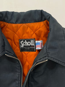 Bomber vintage Schott interno arancio tg L