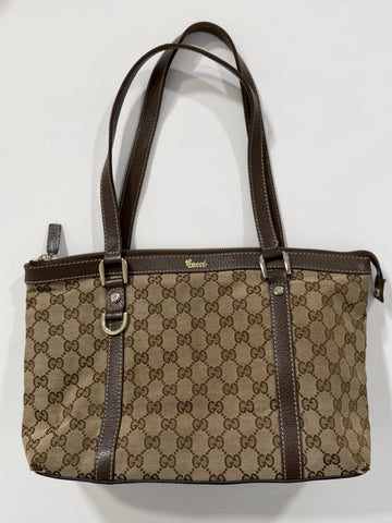 Borsa vintage Gucci Abbey monogram
