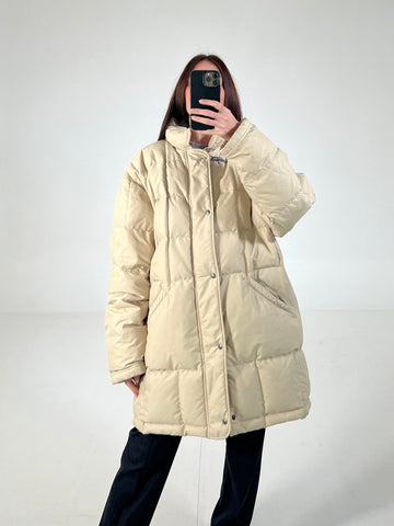 Piumino vintage Fay beige tg XL