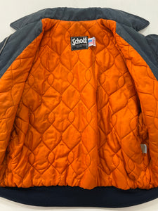 Bomber vintage Schott interno arancio tg L