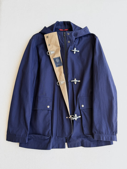 Cappotto vintage Fay 3 ganci blu tg M