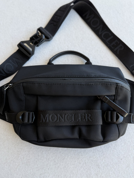 Marsupio/crossbody vintage Moncler nero