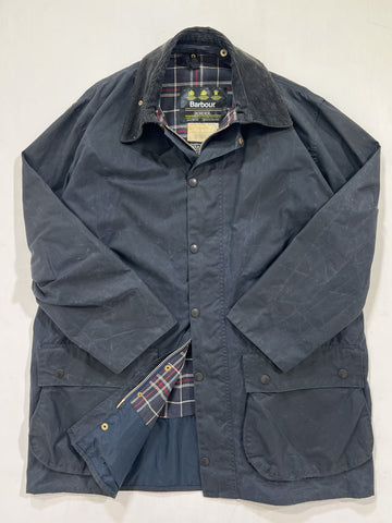 Giacca vintage Barbour Border blu tg XL