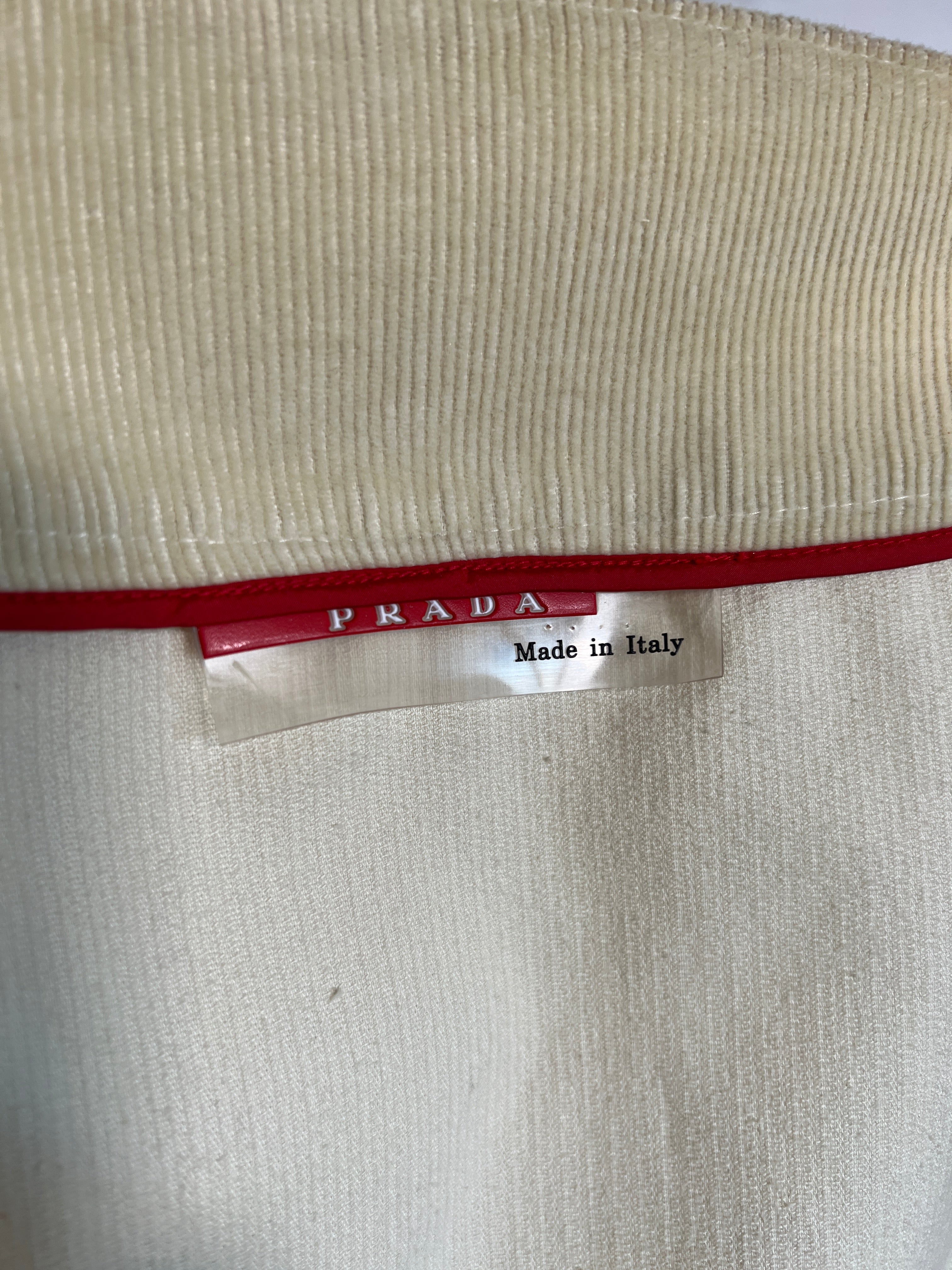 Gonna vintage Prada beige tg 44