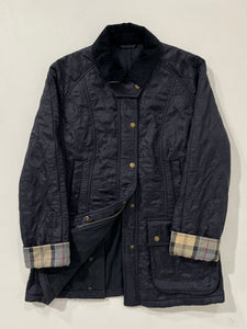 Giacca vintage Barbour in trapunta tg L