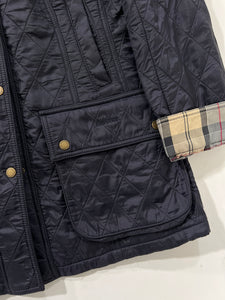 Giacca vintage Barbour in trapunta tg L