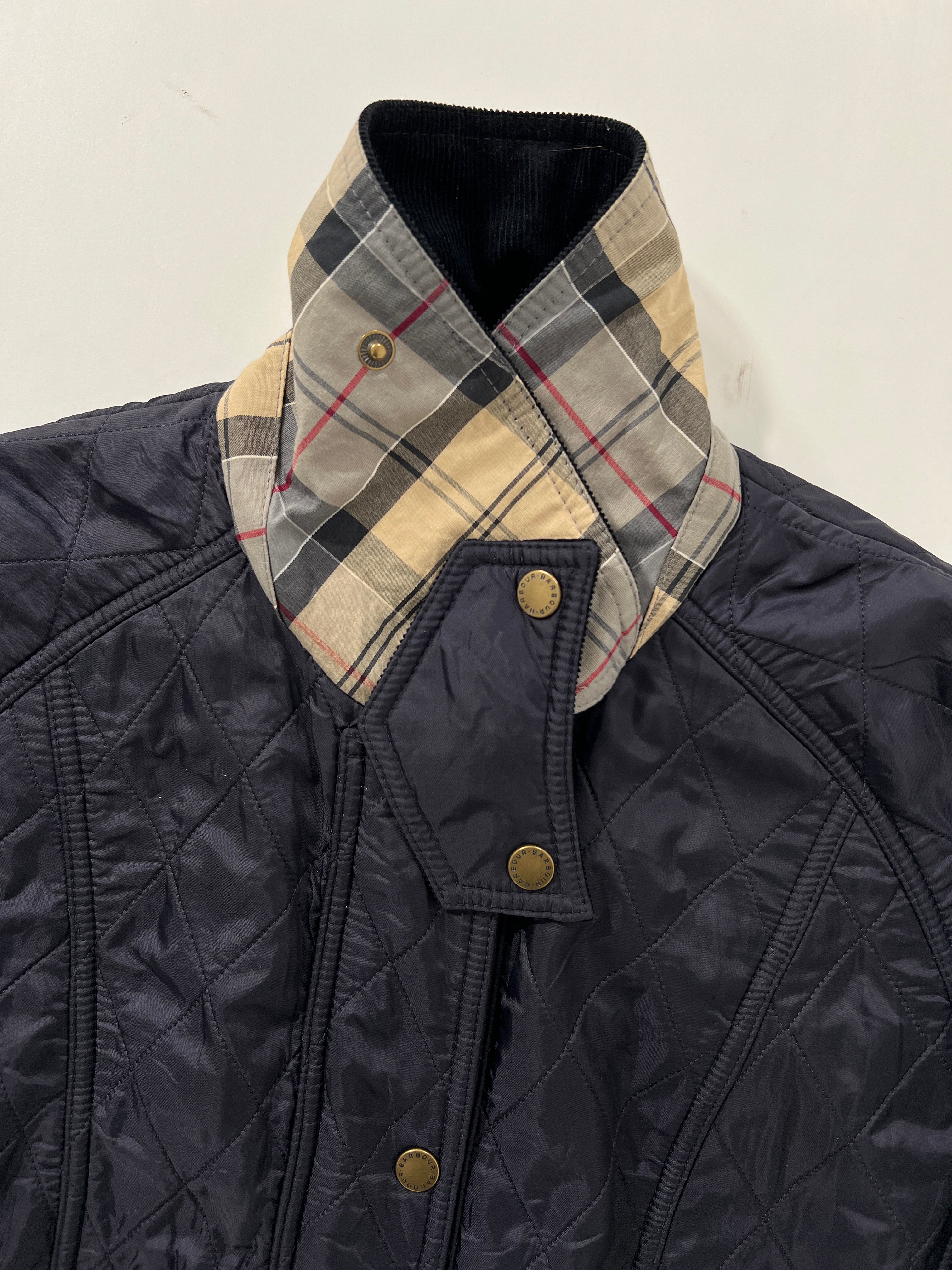 Giacca vintage Barbour in trapunta tg L