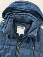 Carica l&#39;immagine nel visualizzatore di Gallery, Bomber vintage Moschino blu tg M
