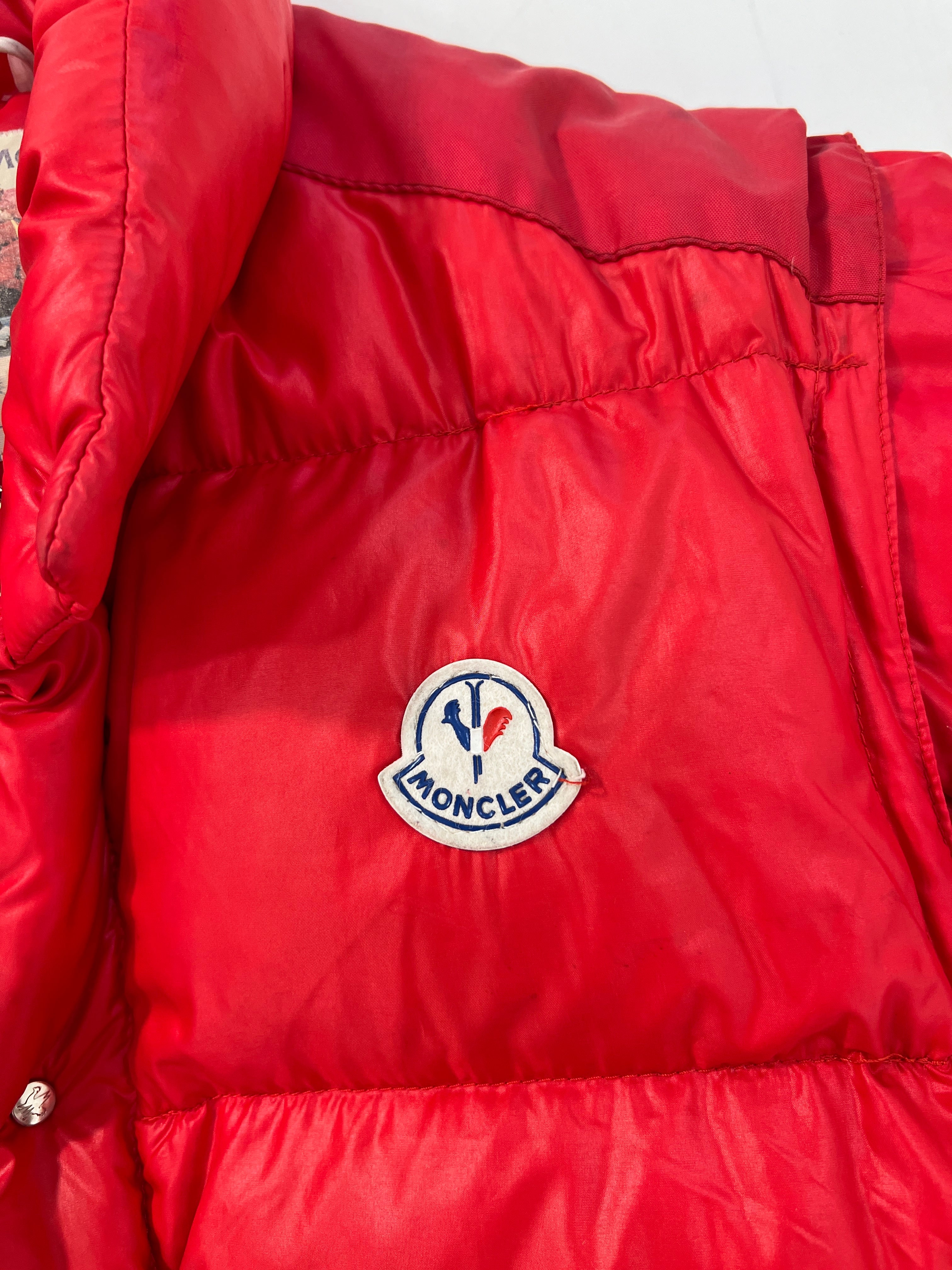 Giacca vintage Moncler Grenoble rosso L/XL