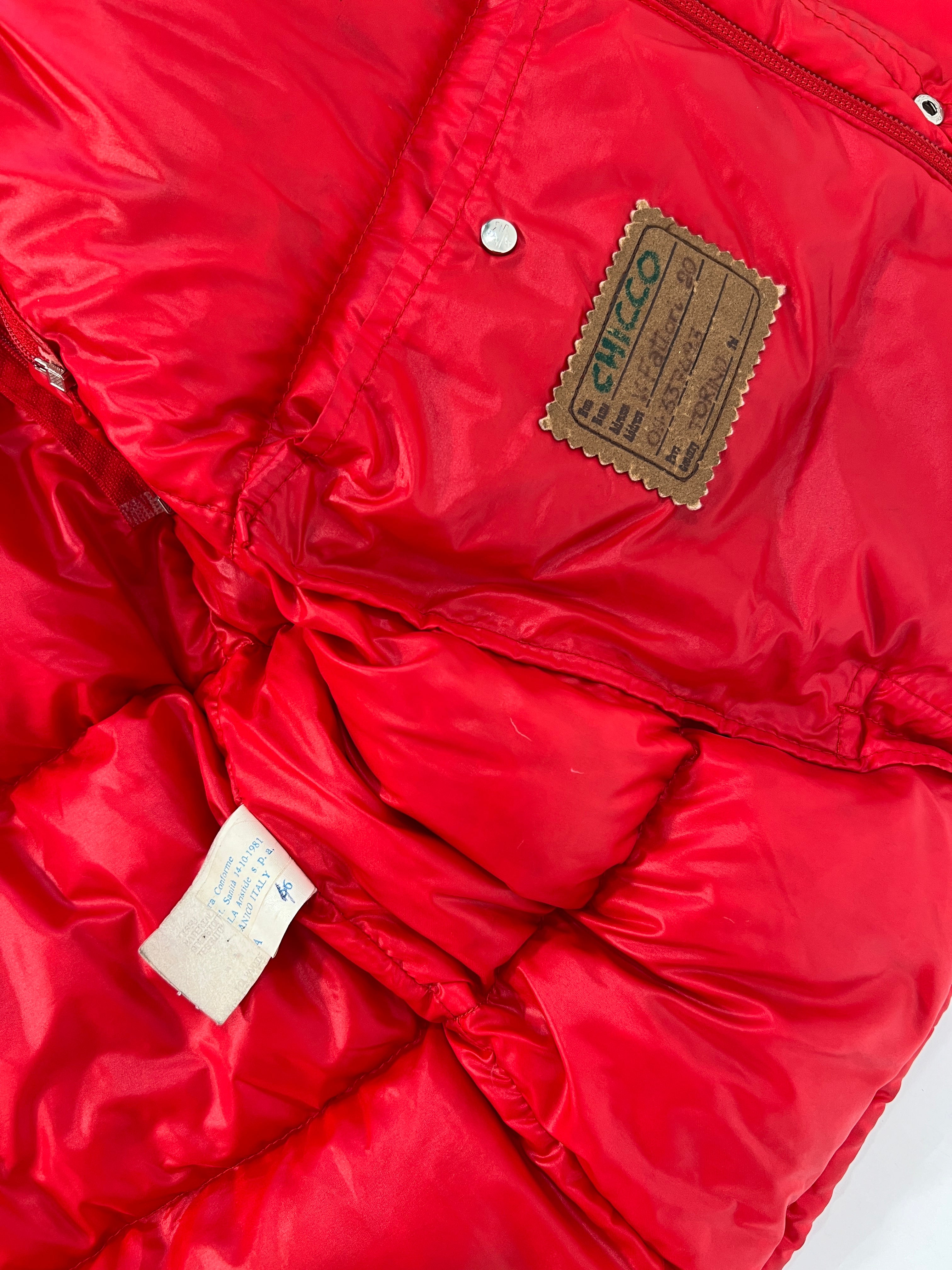 Giacca vintage Moncler Grenoble rosso L/XL