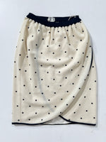 Carica l&#39;immagine nel visualizzatore di Gallery, Gonna vintage Valentino a pois tg S/M
