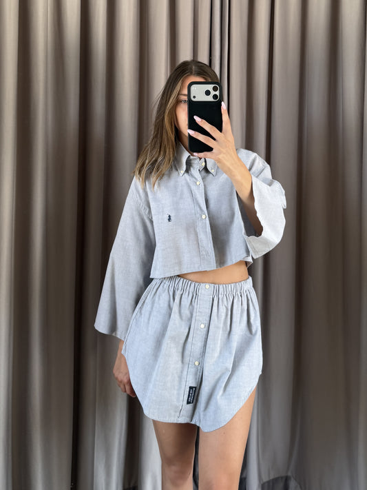 Coordinato vintage Ralph Lauren grigio tg U