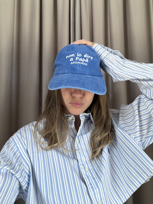 Cappello con visiera “Non lo dire a Papà”