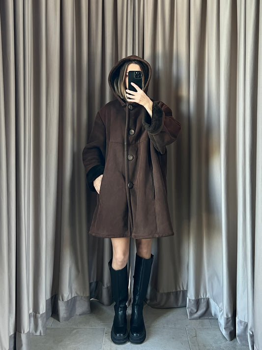 Montone vintage Pierre Cardin shearling tg XL