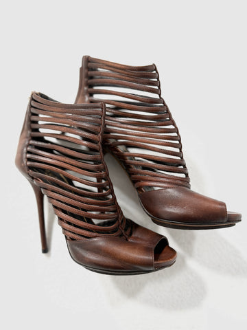 Scarpe con tacco Gucci pelle tg 35