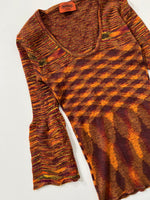 Carica l&#39;immagine nel visualizzatore di Gallery, Maglia vintage Missoni in lana tg S
