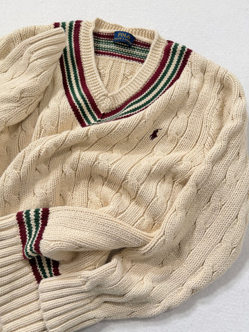 Maglia vintage Ralph Lauren treccia tg S/M