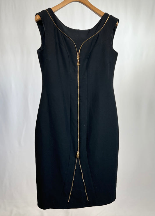 Vestito vintage Versace nero tg 46