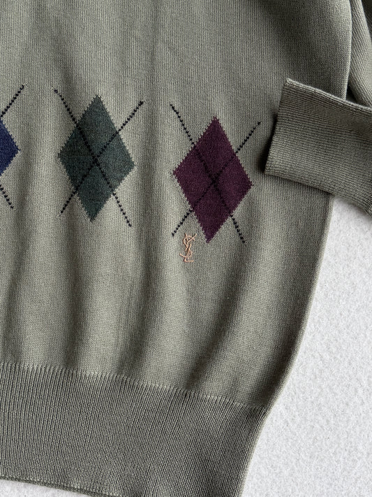 Maglia vintage Yves Saint Laurent lana merino tg M