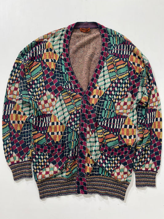 Cardigan vintage Missoni multicolor tg XL