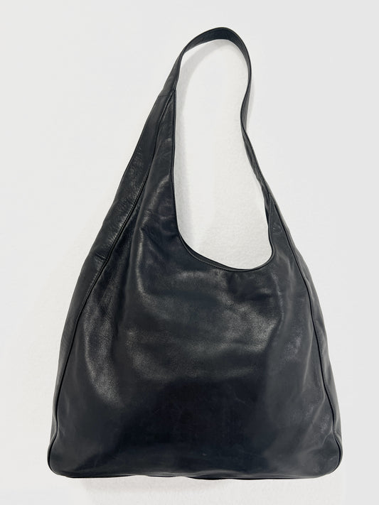 Borsa vintage Prada nera pelle